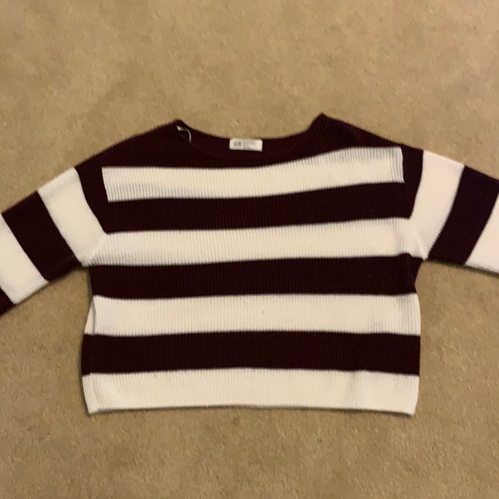 H&M kids striped sweater